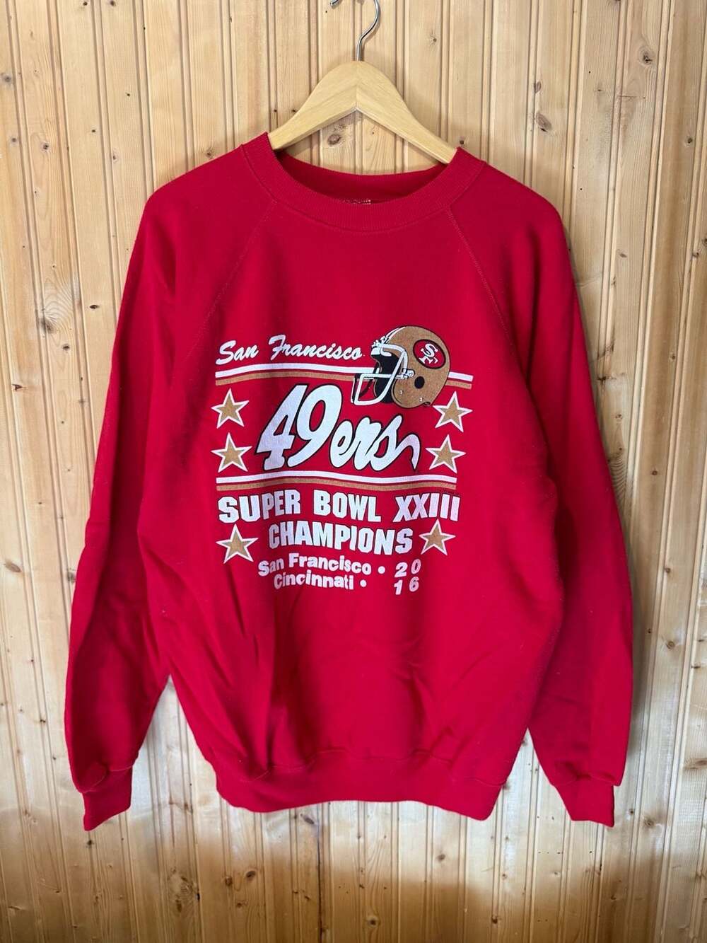 Vintage 1989 San Francisco 49ers Super Bowl XXIII Champions Sweatshirt